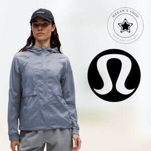 Lululemon Hood-Lite Classic-Fit Jacket Oasis Blue Women's Size XS/S